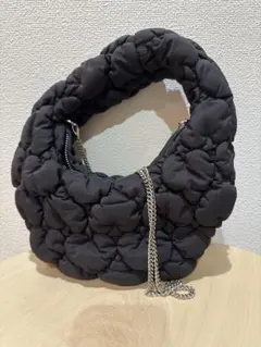 ZARA ブラック ショルダーバッグ