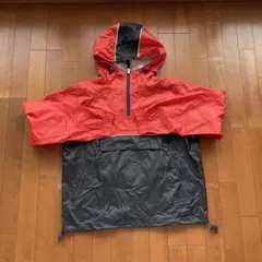 梅雨　ポケッタブル　90s OLD GAP アノラックパーカー レッドネイビーのサムネイル