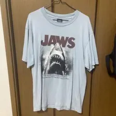 JAWS Tシャツ ライトブルー Sサイズ　GU グラフィックT