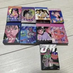 コラージュ素材　女の子ステッカー　9点