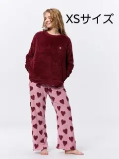 GU マシュマロフィール クルーネックセット 新品タグ付 XS ハートのサムネイル