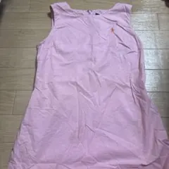 ラルフローレン ピンク ノースリーブ ワンピース