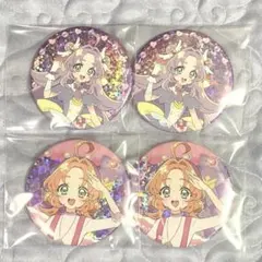 ブルジュラ　ホログラム缶バッジ　キュアアンサー＆明智あんな