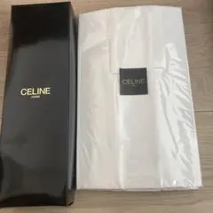 未使用☆CELINE セリーヌ ワイシャツ生地 お仕立て用　白地