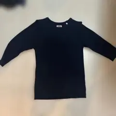 MR. AIR MARKET ネイビー 7分袖Tシャツ