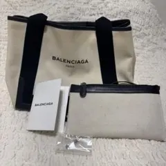 【匿名配送】BALENCIAGA トートバッグ キャンバス【保証書付き】のサムネイル