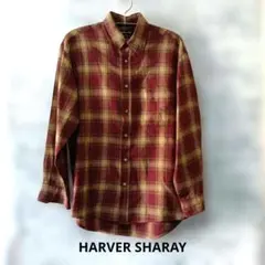 HARVER SHARAY チェック柄 長袖シャツ Mサイズ　タータンチェック
