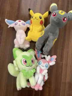ポケモン ぬいぐるみまとめ5個セット
