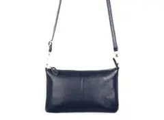 新品ポシェット　ショルダーバック　スマホポーチ　本革牛革　ストラップ付N①