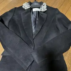 ROYAL PARTY ビジュー付きブラックジャケット　新品未使用