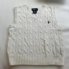 Polo by Ralph Lauren ケーブルニットベスト 4/4T