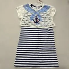 マザウェイズ　レース付き　ワンピース　120