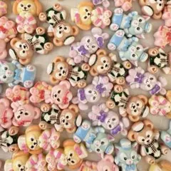 カラフル ネイルパーツ 25個セット