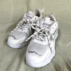JENNI ホワイト厚底スニーカー　ジェニーのサムネイル