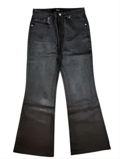 GOAR.archive STRAPPED FLARE OIL PANTS L - メルカリ