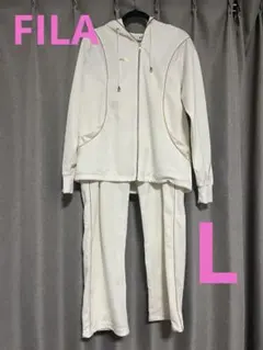 フィラ　ジャージ　白　Lのサムネイル