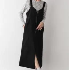 グローバルワーク　GOODデニムジャンスカ　デニムワンピース　ジャンスカ