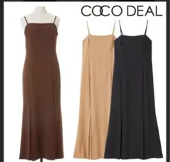 COCO DEAL マーメイドキャミワンピース