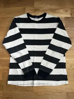 160cm GLAZOS グラソス ロンT 長袖　ボーダーTシャツのサムネイル