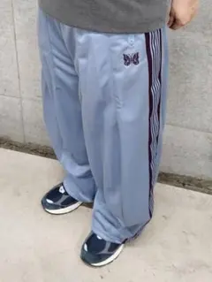 2025年最新】ニードルス トラックパンツ サックスブルーの人気