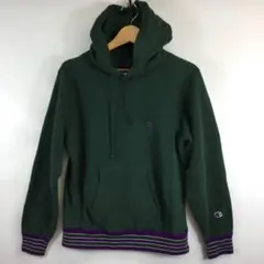 チャンピオン 復刻単色タグ リバースウィーブ スウェットパーカー リブトリム