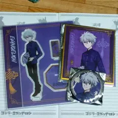 エヴァンゲリオンNiko and中国限量500体渚薫 碇シンジ アクリルスタンド 新世紀エヴァンゲリオン EVA エヴァ niko and コラボ 限定 中国 ビッグ