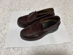 Vibram ソール ローファー メンズ 革靴 ダークブラウン　26cm