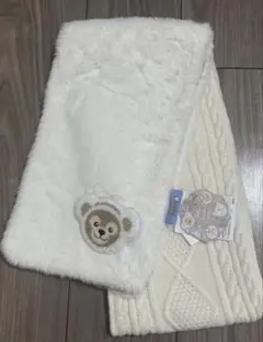 未使用タグ付　ダッフィー　マフラー 東京ディズニーシー　 ディズニー グッズ