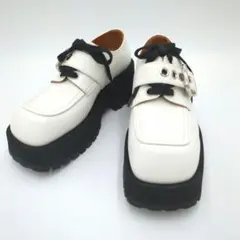 極美品　マルニ　革靴　チャンキーソール　ベルト　36サイズ