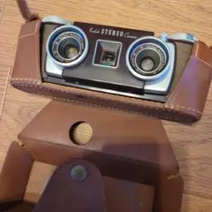 期間限定SALE 1950年代のKODAK STEREOcamera革ケース付き