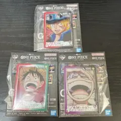 ワンピース　カードゲーム　G賞　アクリルスタンド　ルフィ　サボ　3点セット