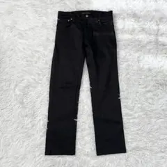 ✨極美品✨Nudie Jeans デニム Grim Tim ブラック