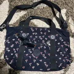 Kipling ショルダーバッグ 花柄 モンキーチャーム付のサムネイル