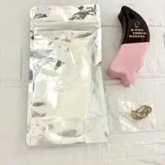 チョコバナナフロート キーホルダー Q-pot. ピンク×ブラウン❣️のサムネイル