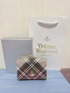 〔新品未使用〕Vivienne Westwood 3つ折り財布 チェック