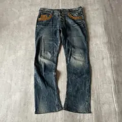 00s flare denim archive お兄系 y2k - メルカリ