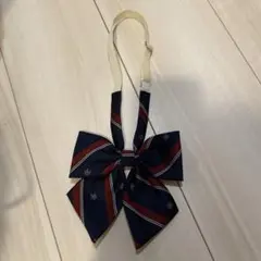 あい様専用　イーストボーイ　EASTBOY ネイビーと赤のストライプリボン