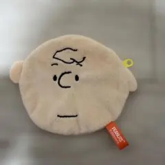 PEANUTS チャーリー・ブラウン フェイスポーチ
