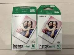 FUJIFILM instax mini インスタントフィルム 10シート