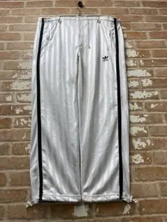 90s アディダス　adidas トラックパンツ　ジャージ　ワンポイント　y2k