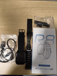 R8 スマートウォッチ 1.85インチ