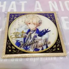 アイチュウ 箔押し アクリルコースター