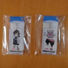 明治おいしい牛乳×鬼滅の刃　アクリルキーホルダースマホスタンド