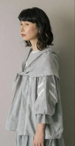 新品未使用タグ付 kazumi ×サマンサモスモス ストール付レースブラウス