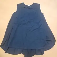 AMERICAN HOLIC ノースリーブ チュニック ブラック Mのサムネイル