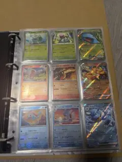 ポケモンカード151モンボミラー、RRコンプリートセット　御三家プロモカード付きのサムネイル