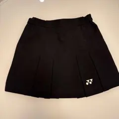 ヨネックス ブラック プリーツスカート ウエスト58