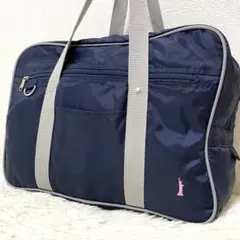 【美品✨】イーストボーイ スクールバッグ トートバッグ 限定 ピンク女神 刺繍