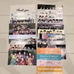 ジャニーズWEST 会報VOL.1〜18、ツアー案内2017〜2020