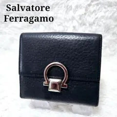 Salvatore Ferragamo 財布 ガンチーニ 二つ折り ブラックのサムネイル